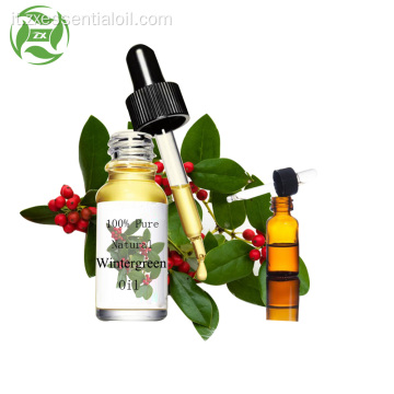 Olio aromatizzato puro naturale inverno verde